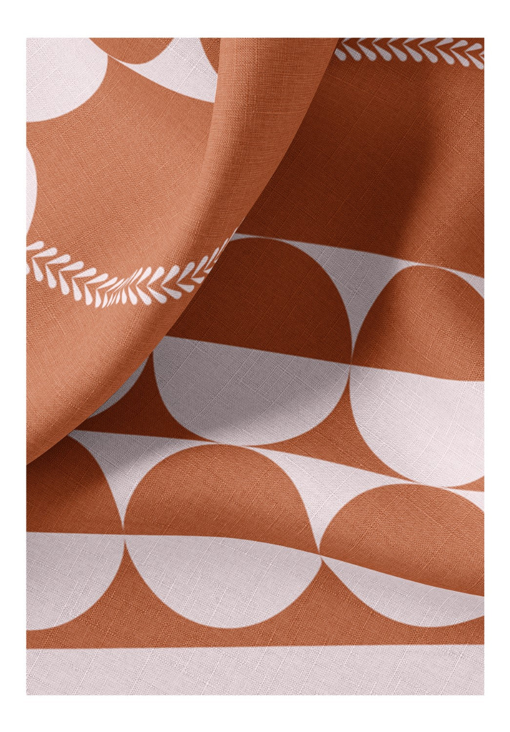Infinite Circles Cotton Stole
