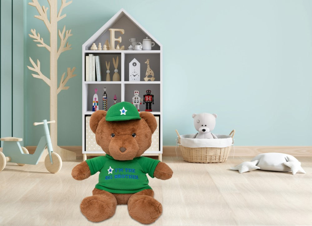 Albert - The Mysterious Bear Green(With Tshirt And Cap)