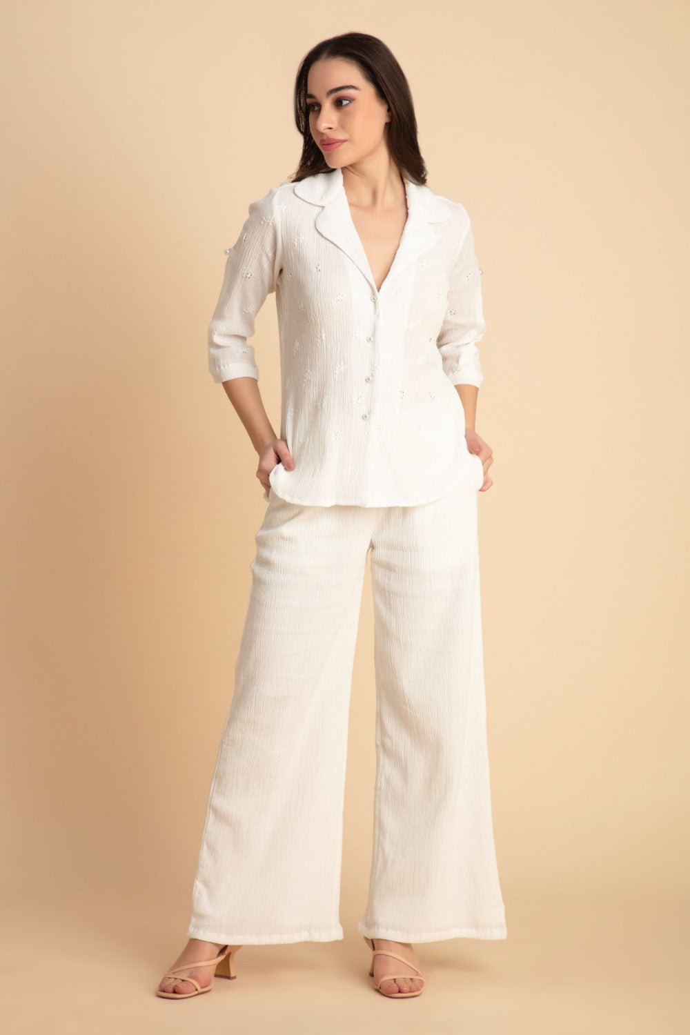 Crinkle Crepe Set