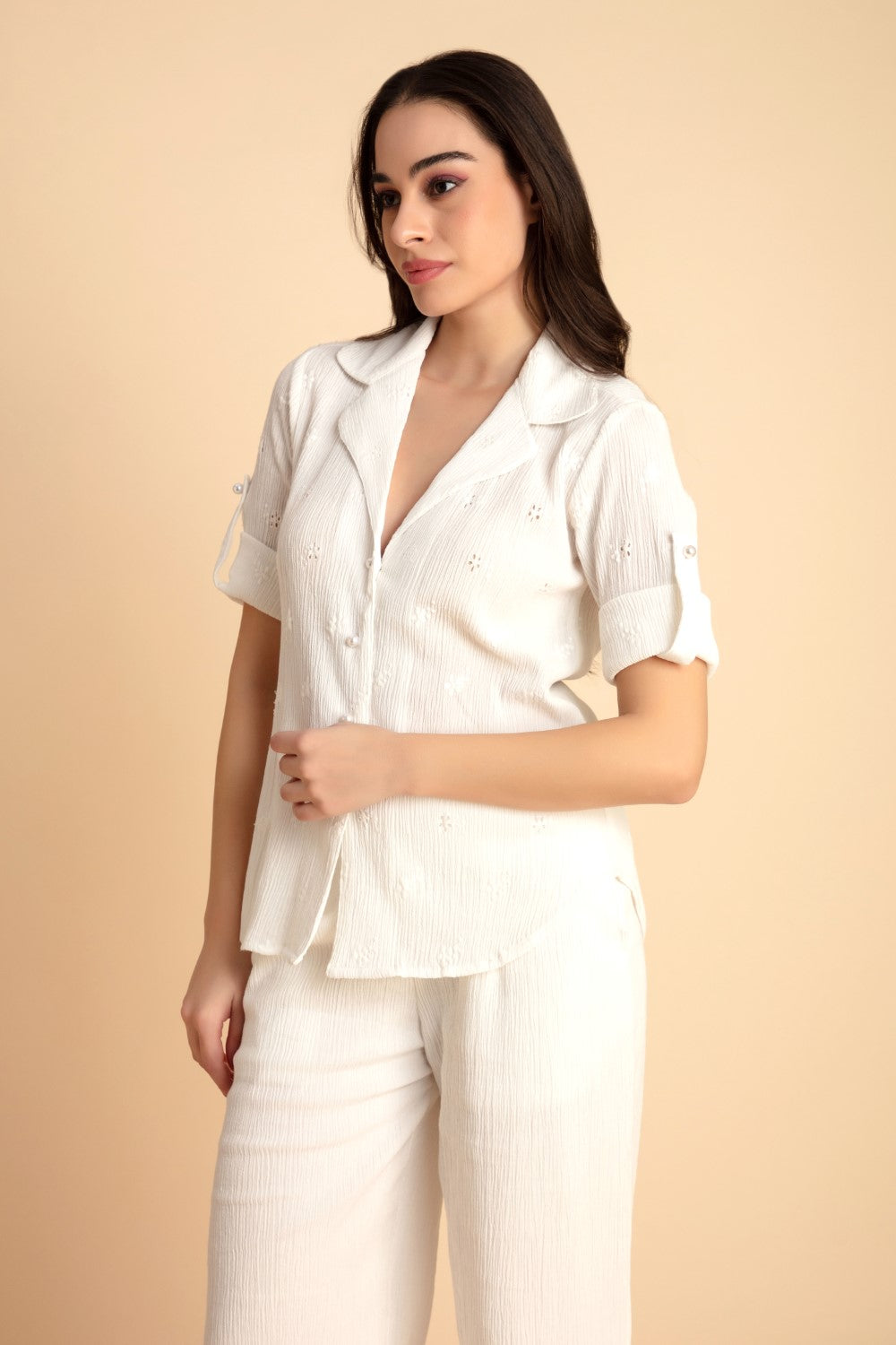 Crinkle Crepe Set