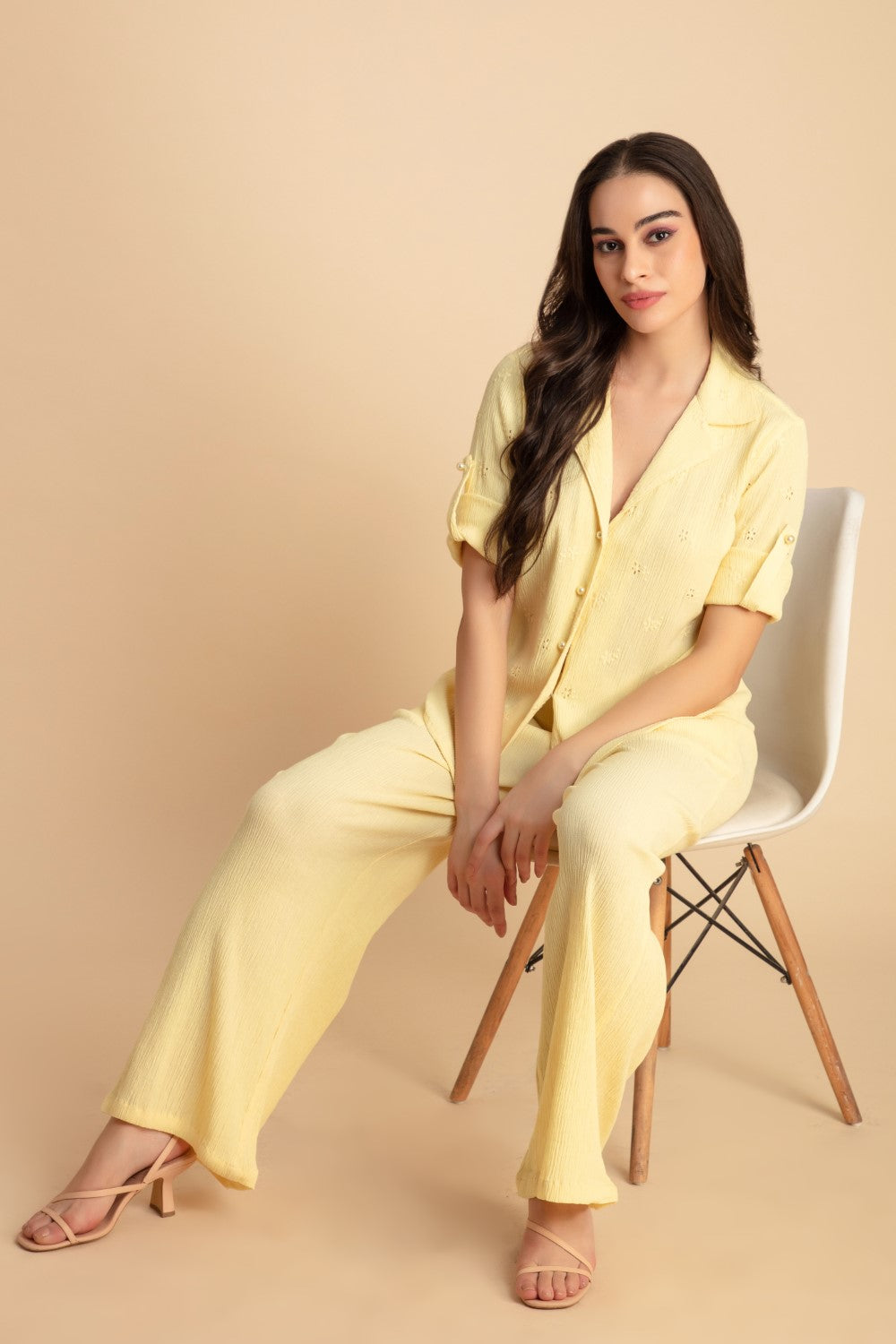 Crinkle Crepe Set