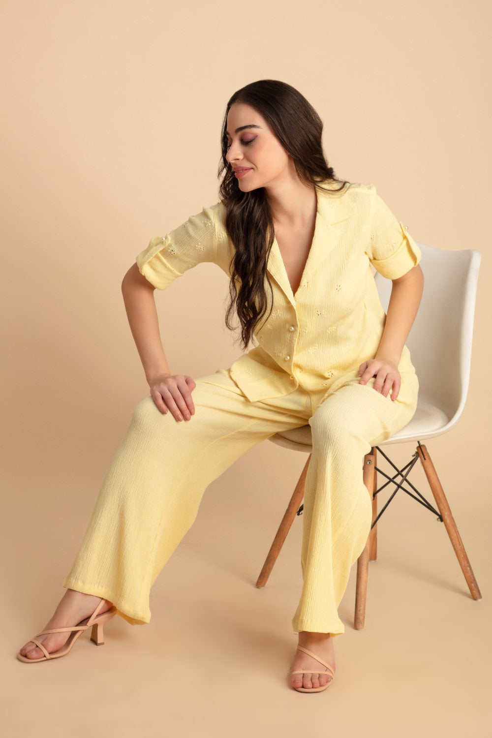 Crinkle Crepe Set