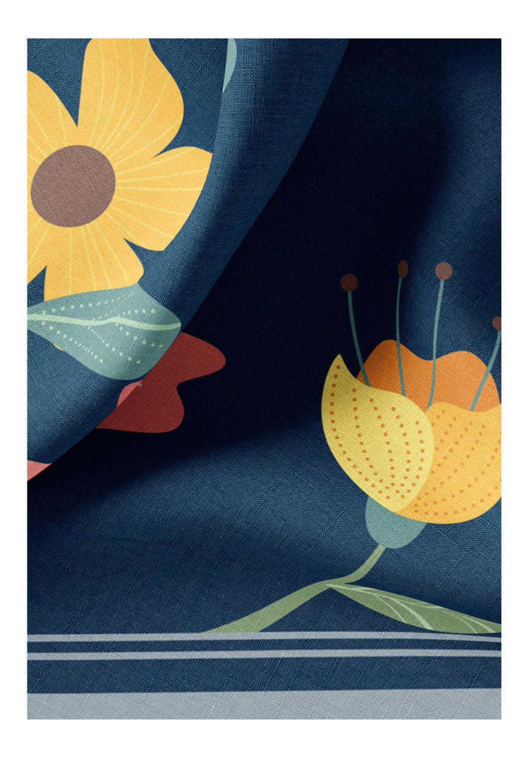 Wildflower Dreams Cotton Stole