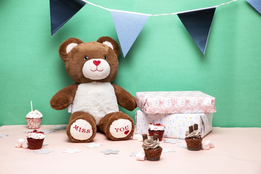 Fluff - The Fluffy Bear (Dark Brown)