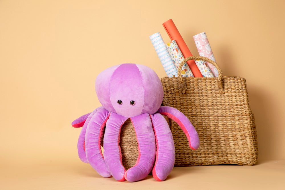 Squiggy - The Clumsy Octopus - Purple