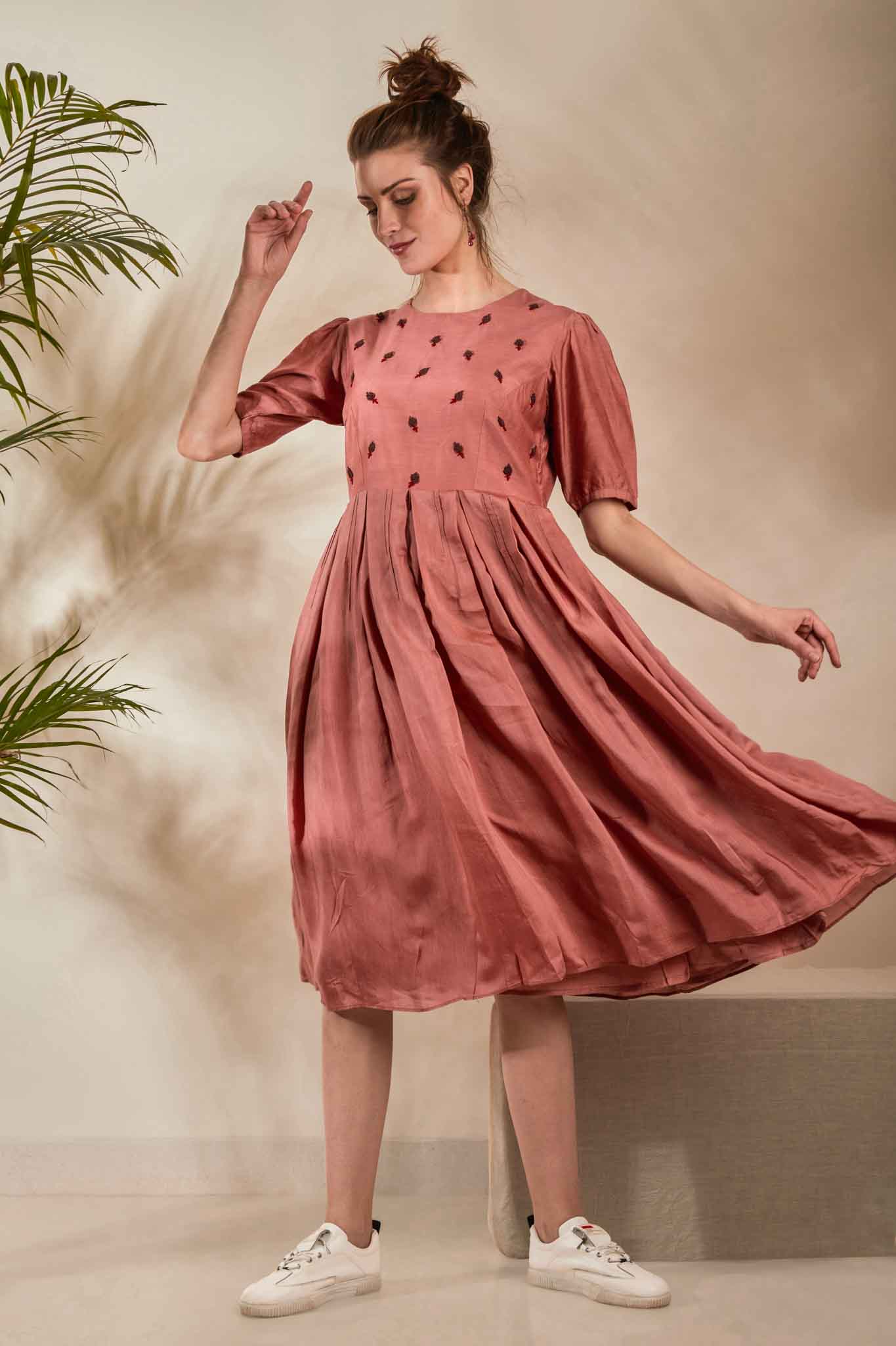 Dusty Rose Dress