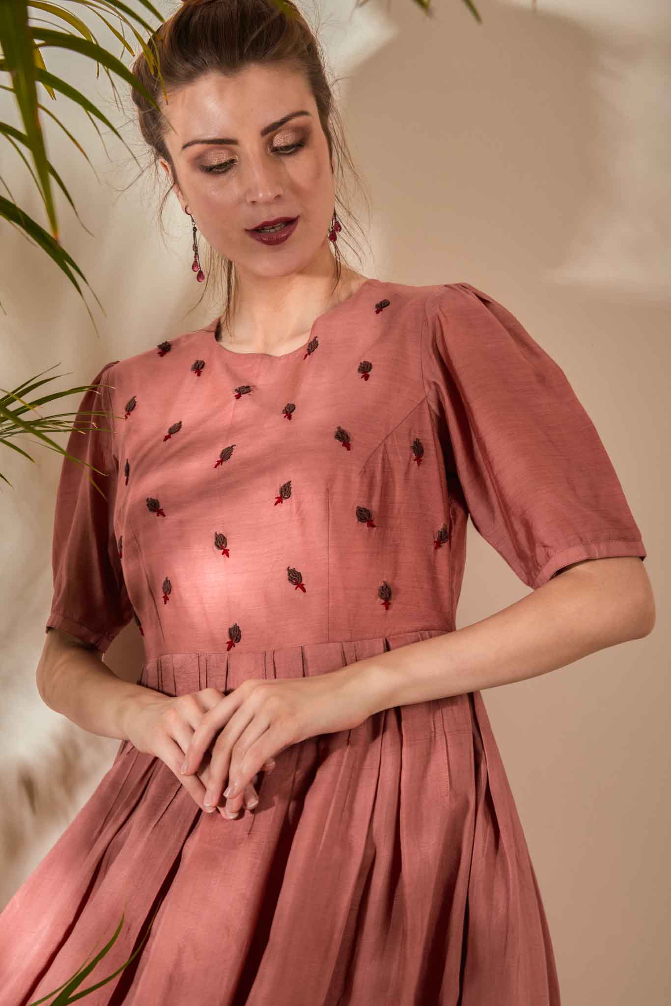 Dusty Rose Dress