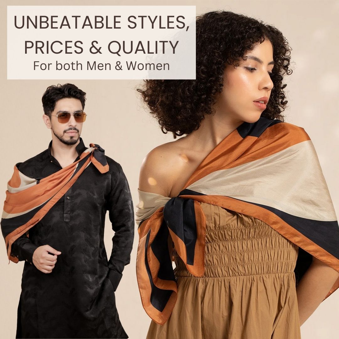 Petite Petals Silk Scarf