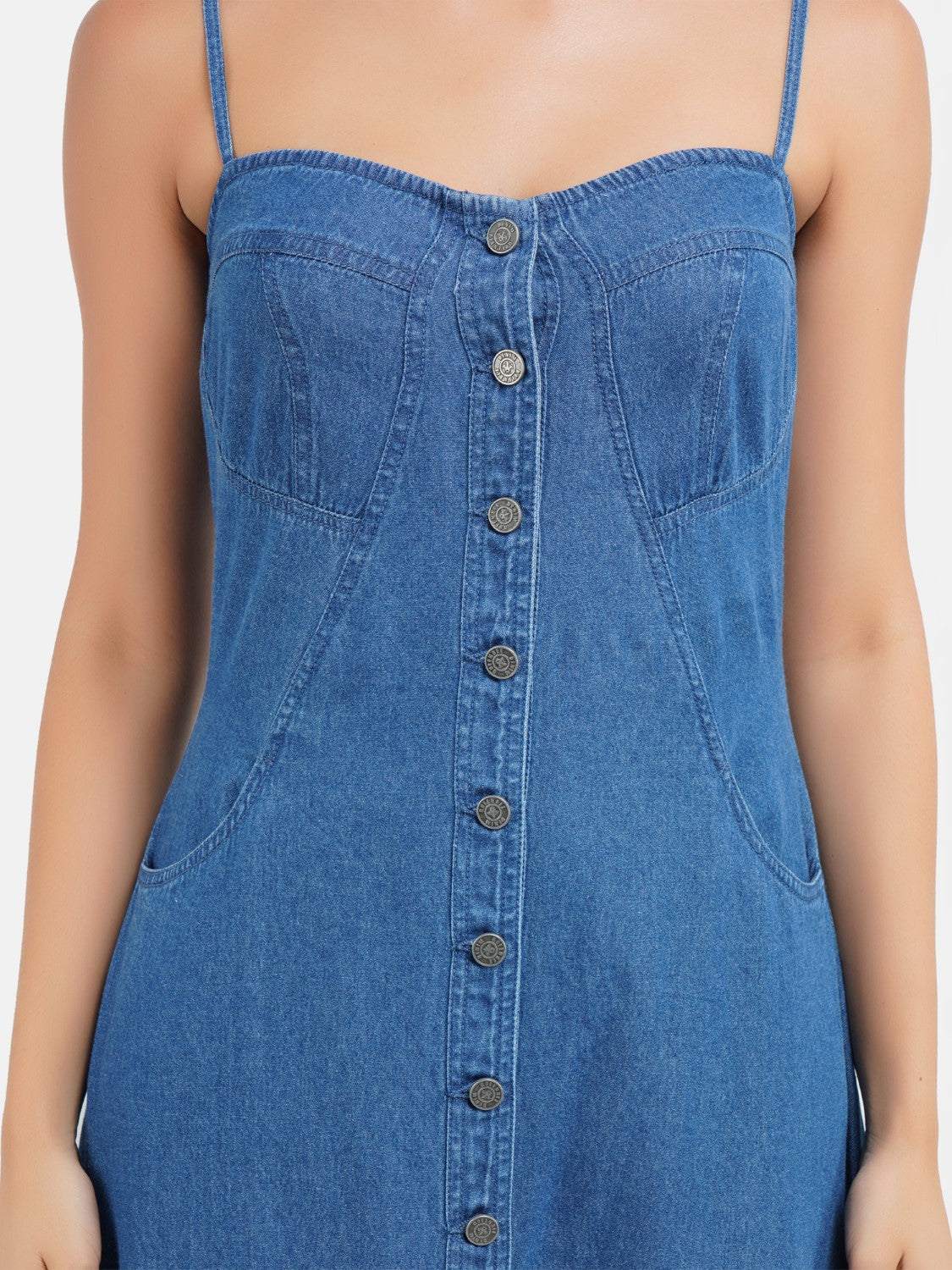 Button Down Denim Dress | Stylish & Affordable