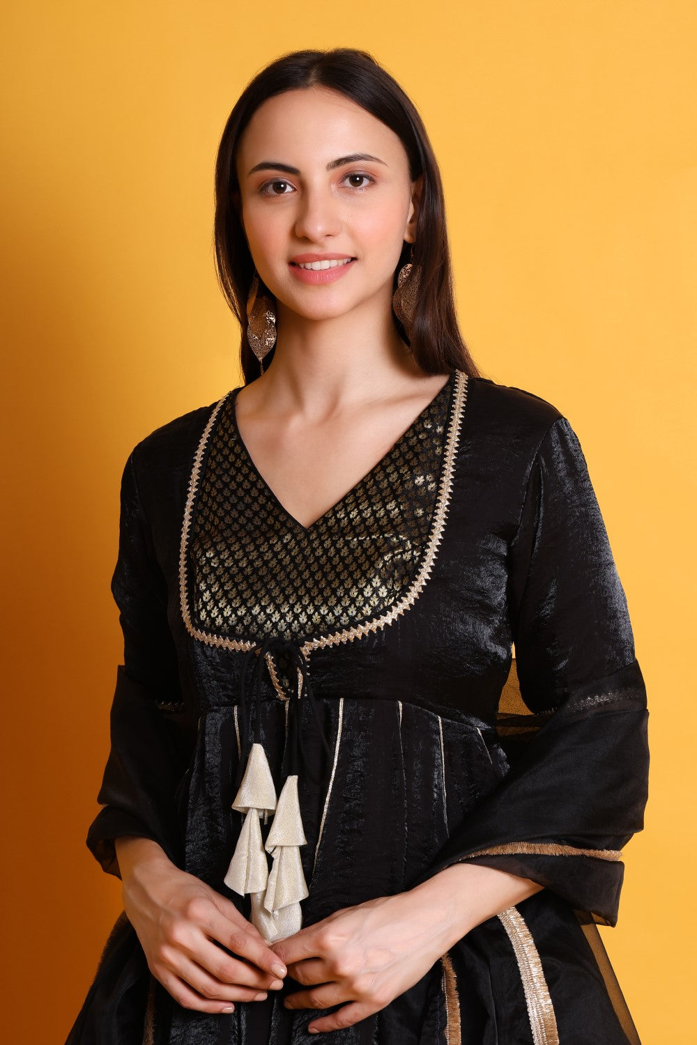 Tissue Organza Sharara Set with Organza Dupatta