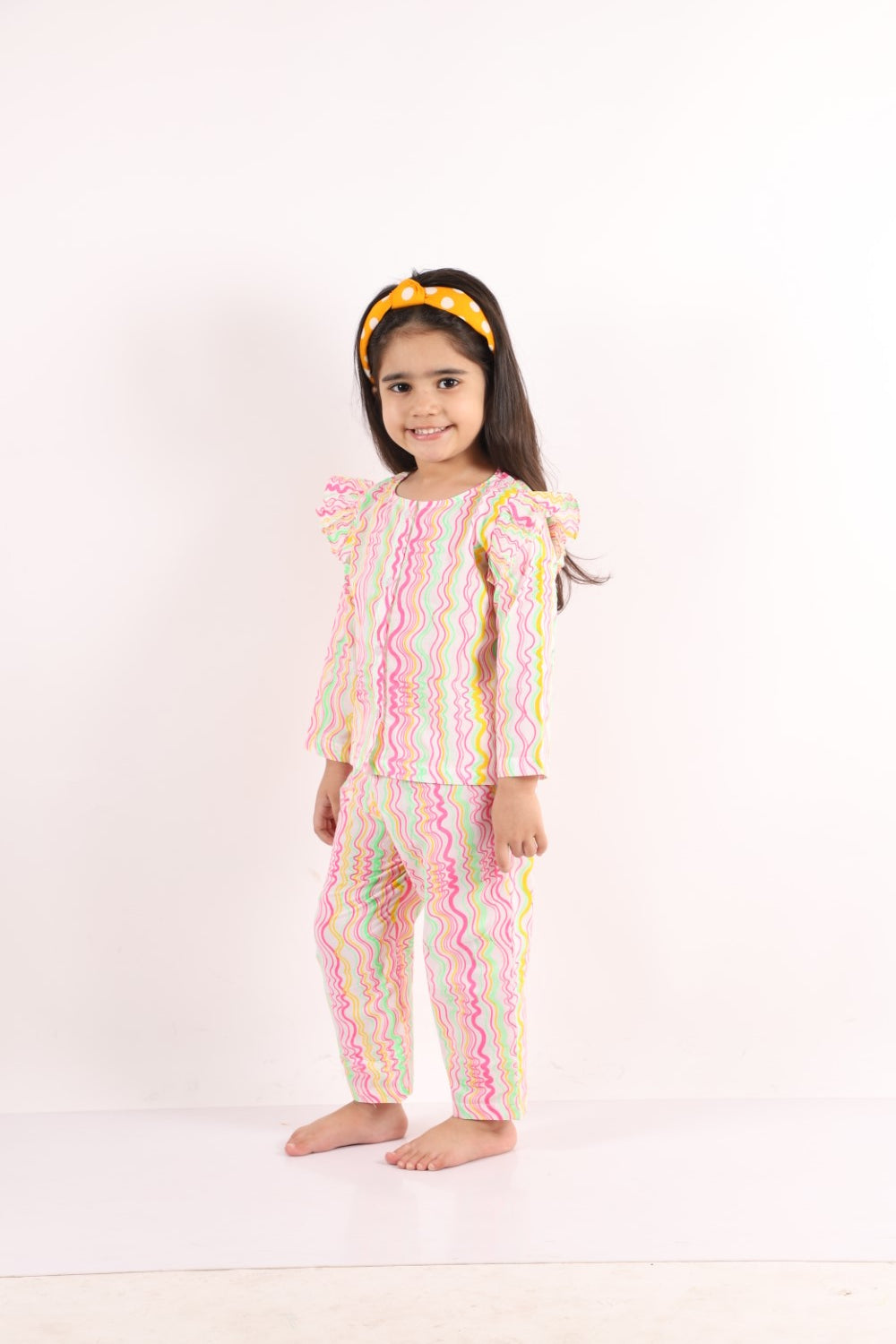 Multicolor Night Suit