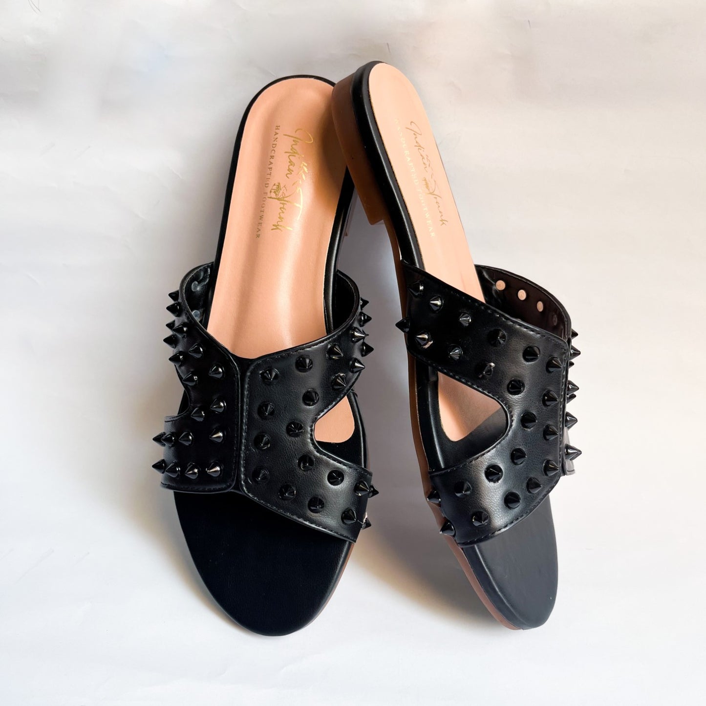 Spiked Studs Casual Flats