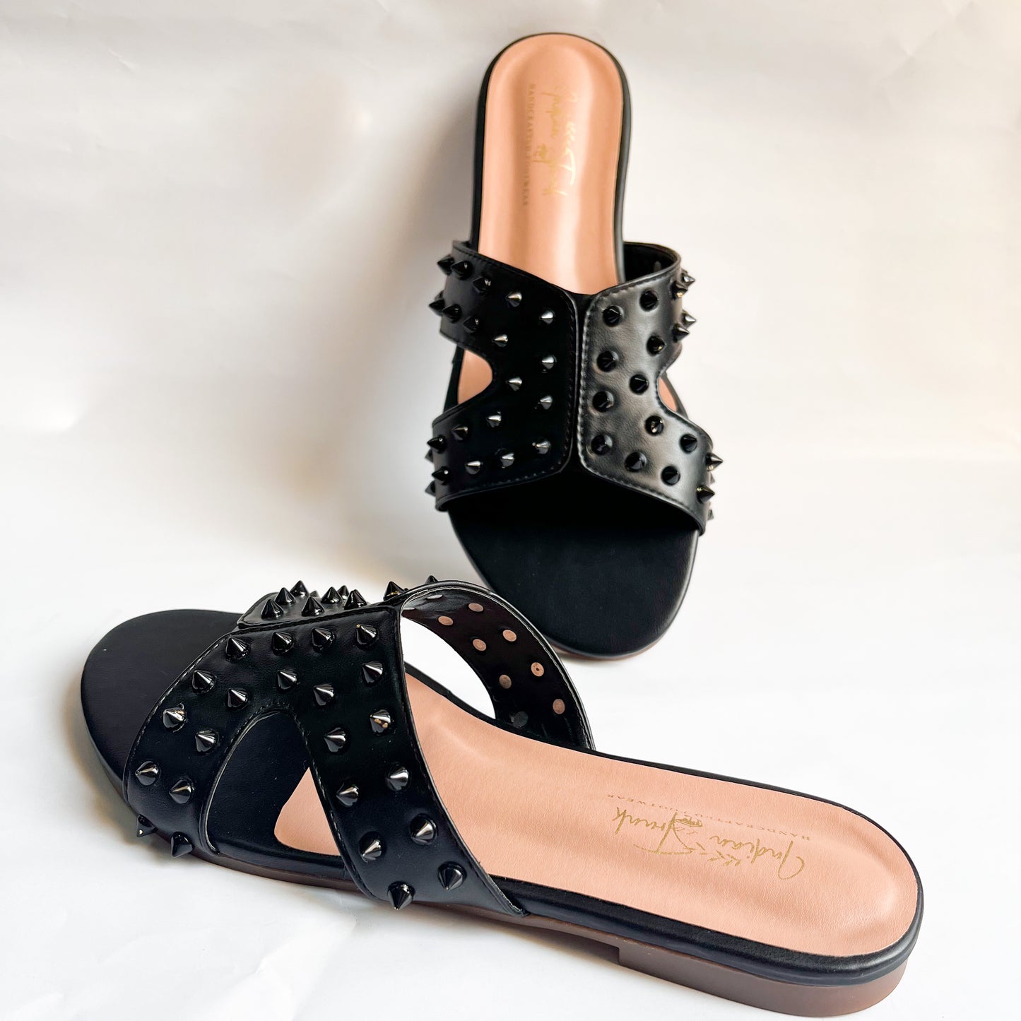Spiked Studs Casual Flats