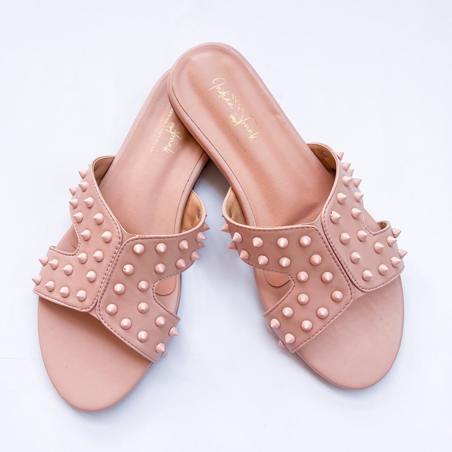 Spiked Studs Casual Flats