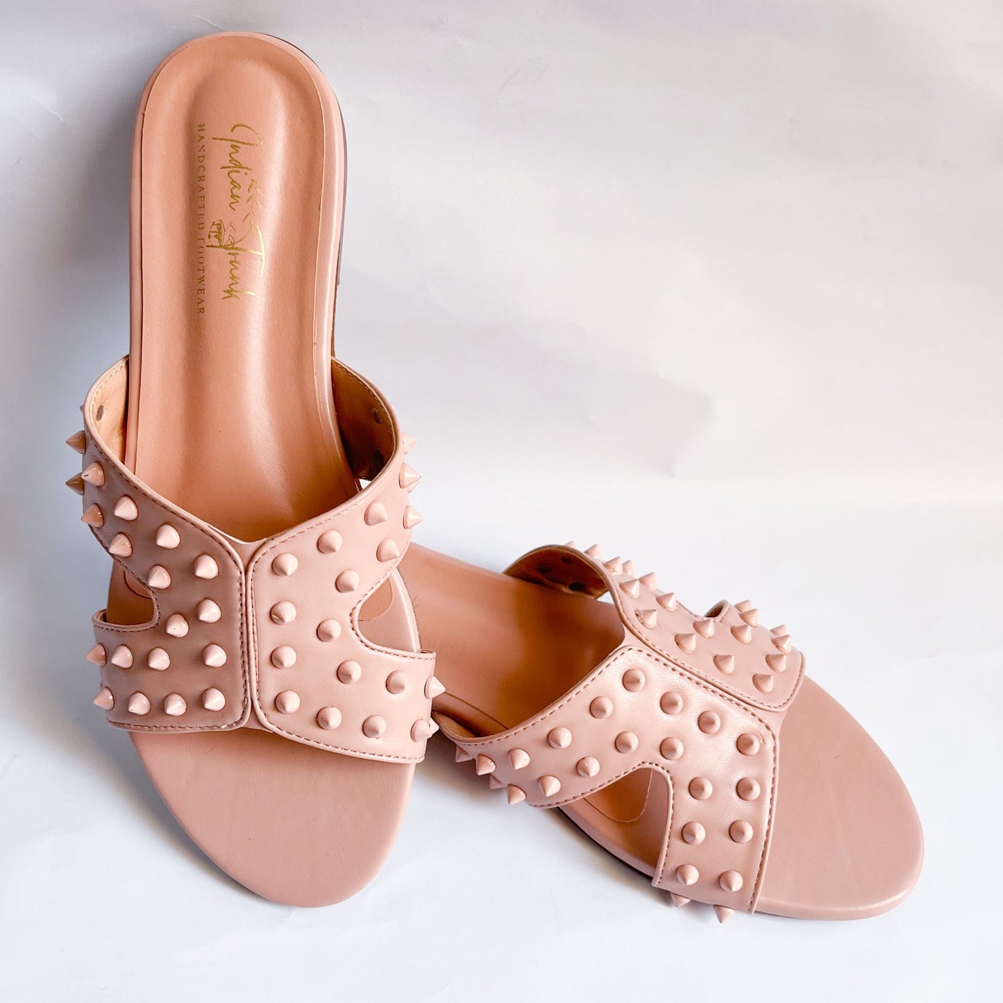 Spiked Studs Casual Flats