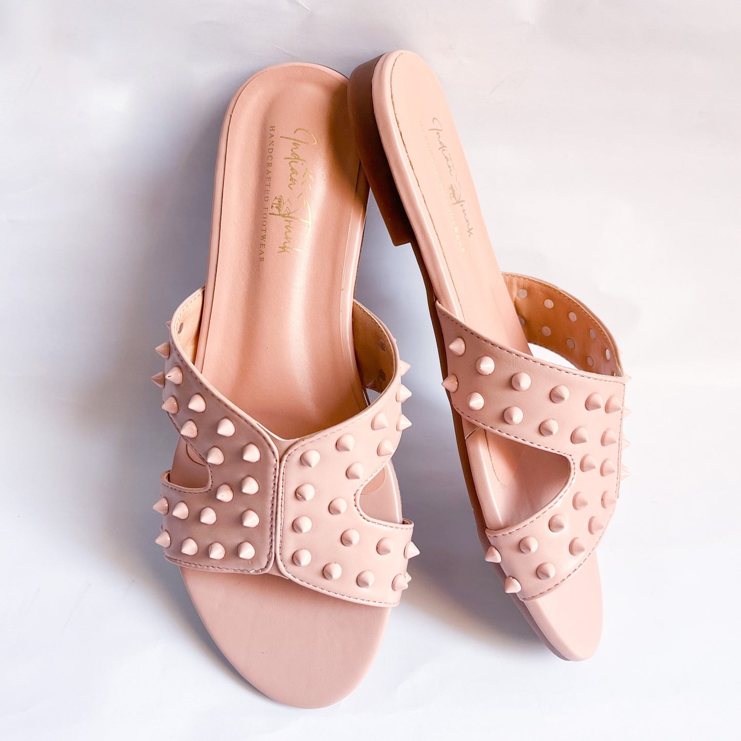Spiked Studs Casual Flats