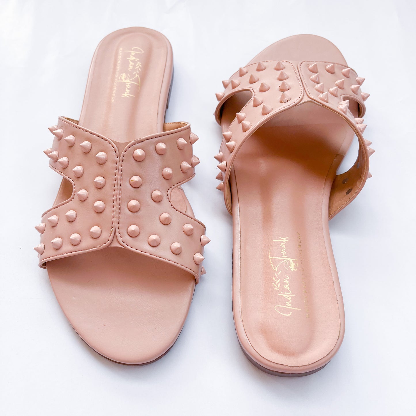 Spiked Studs Casual Flats