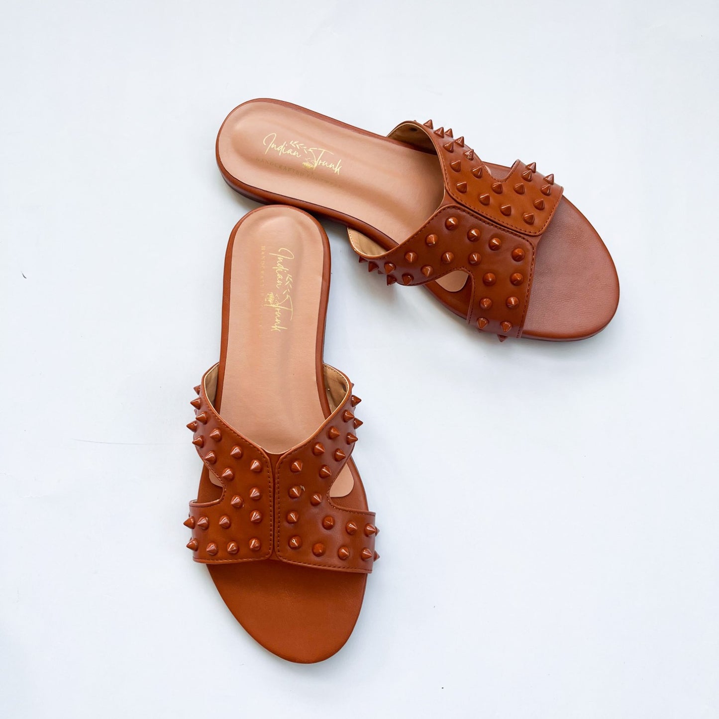 Spiked Studs Casual Flats