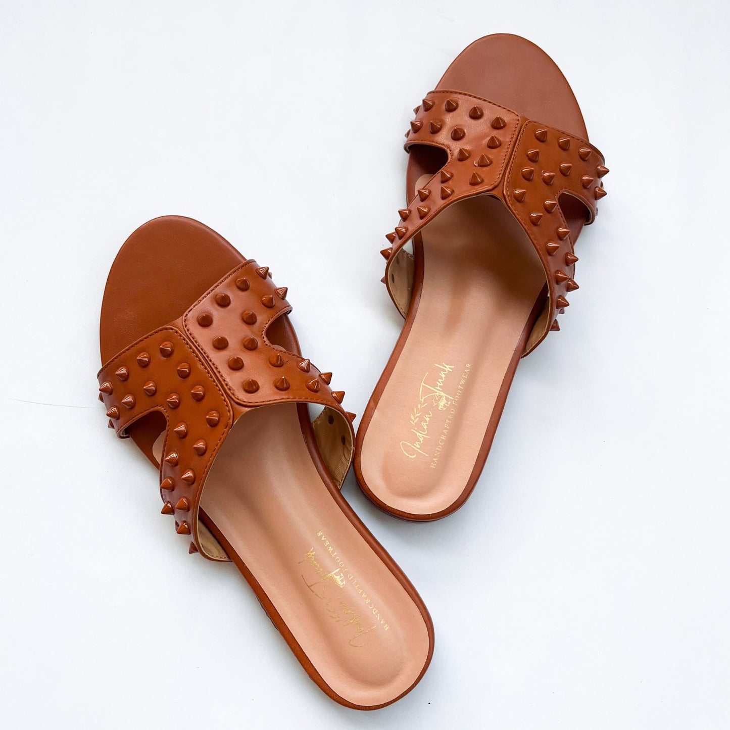 Spiked Studs Casual Flats