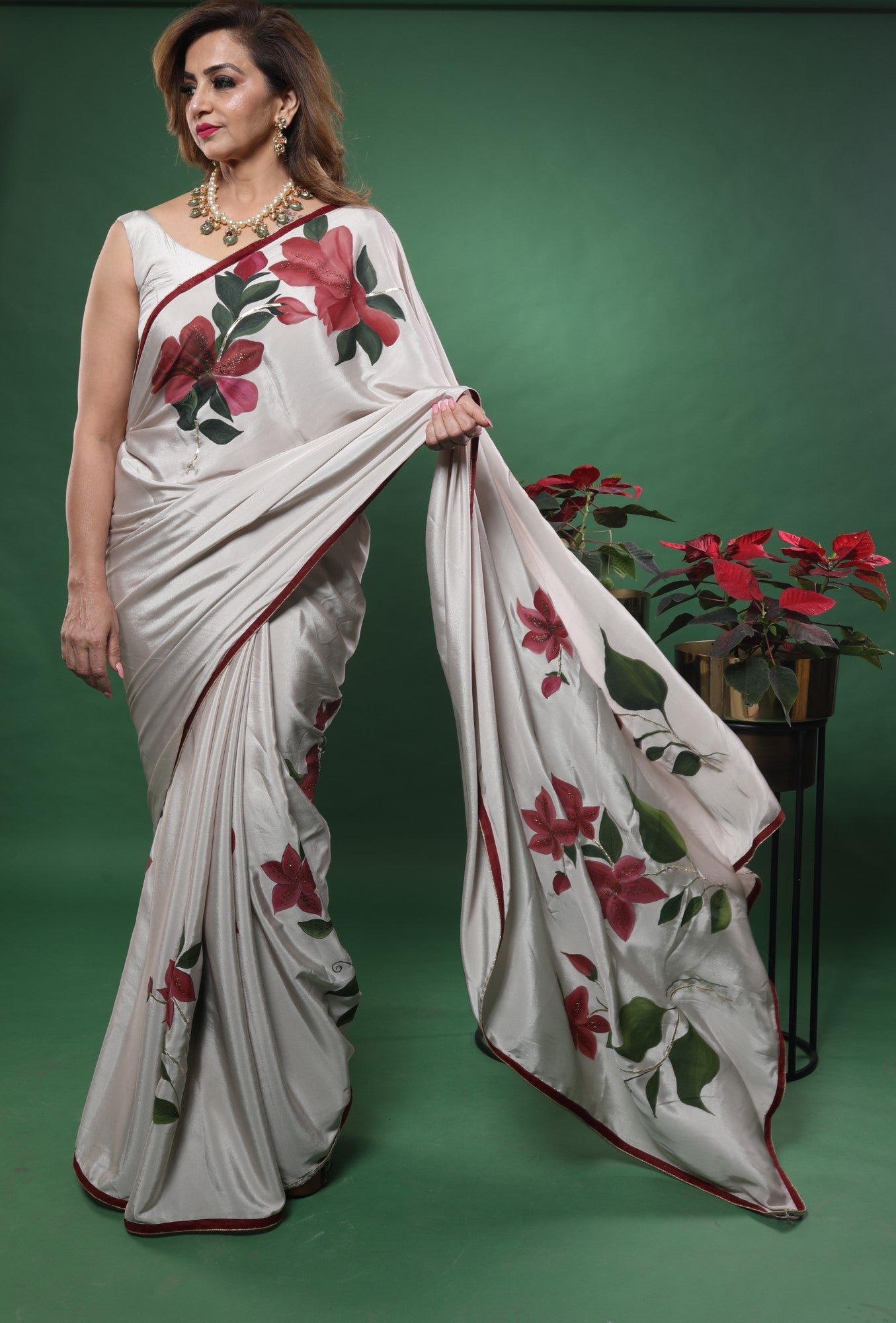 Mystic Handpainted Saree