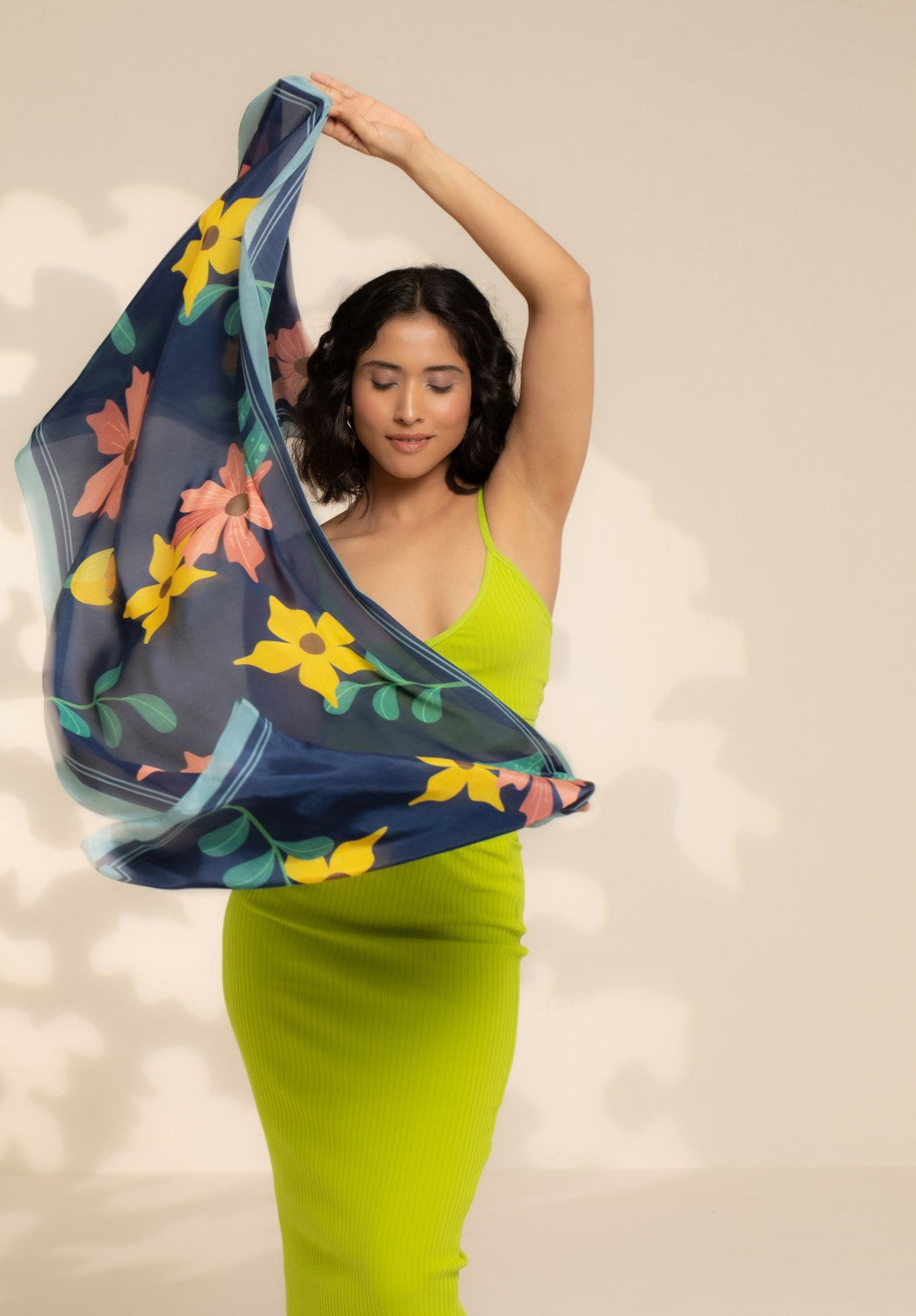 Wildflower Dreams Cotton Stole