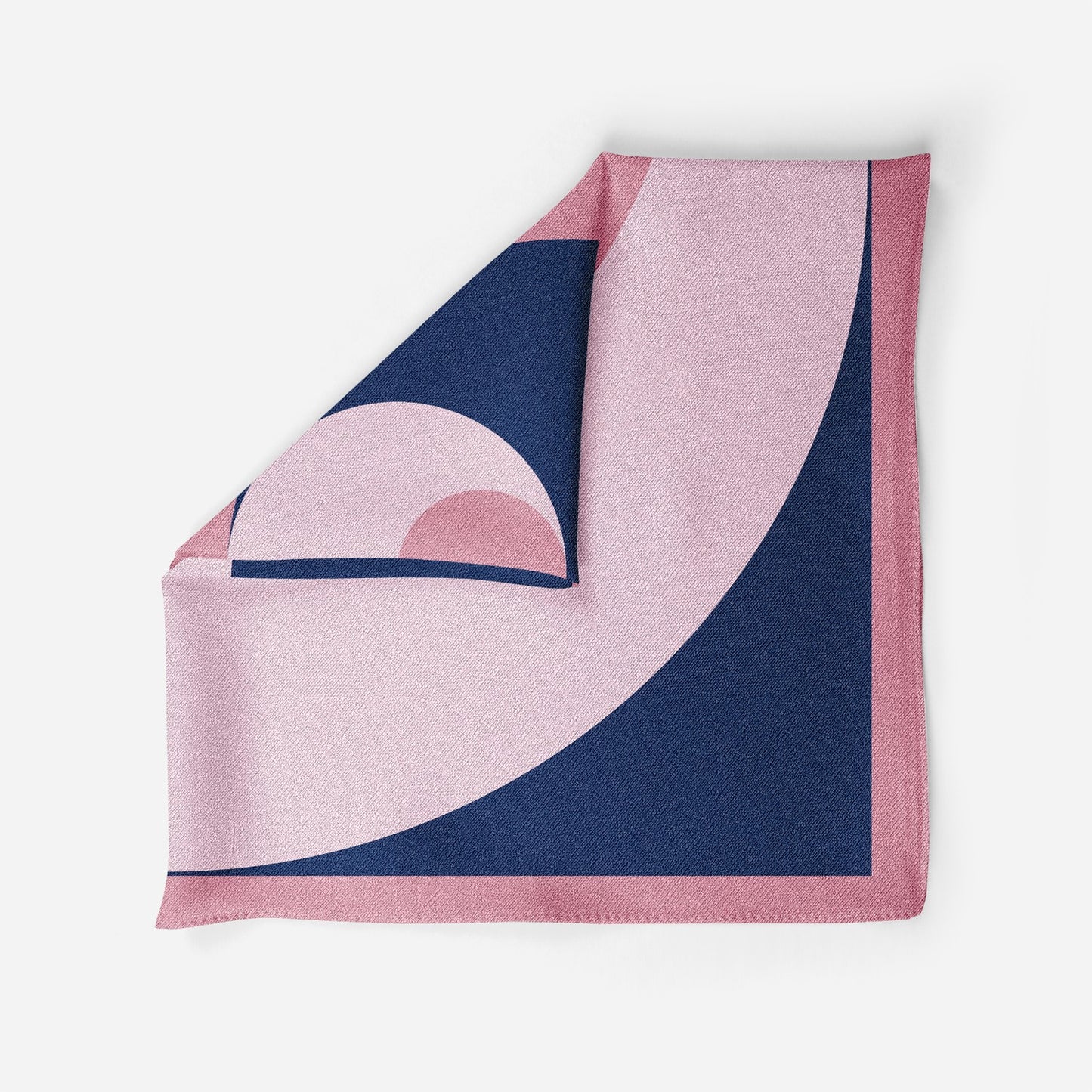 Blue Depths Silk Pocket Square