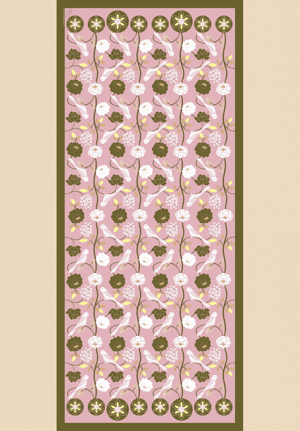 Talking Parrot Silk Dupatta