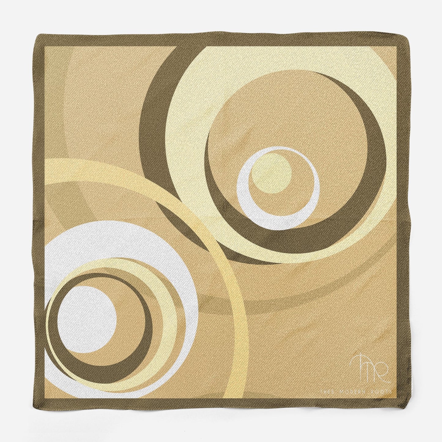 Spiraling Style Silk Pocket Square