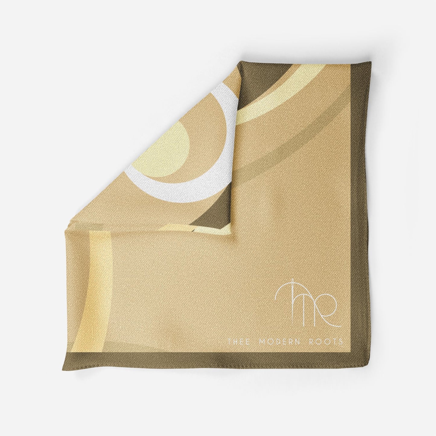 Spiraling Style Silk Pocket Square