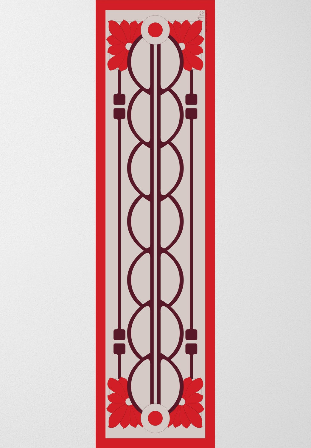 Undulating Elegance Silk Stole