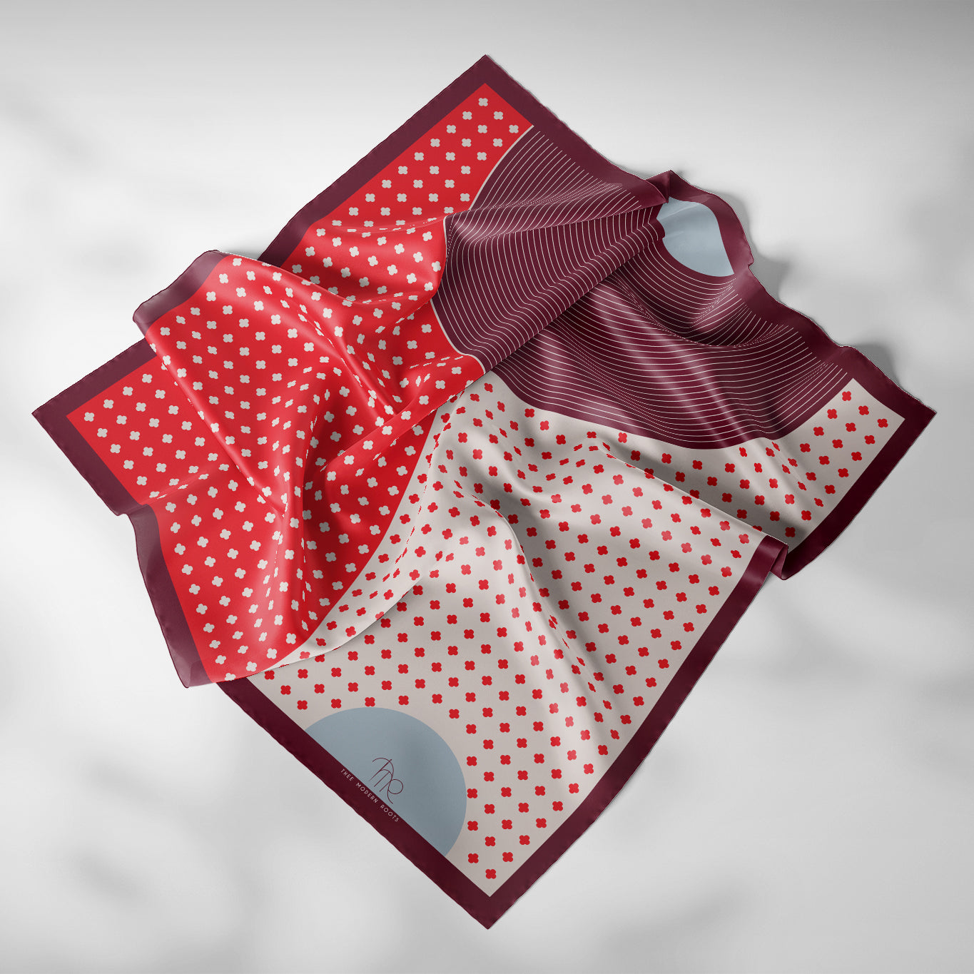 Petite Petals Silk Scarf