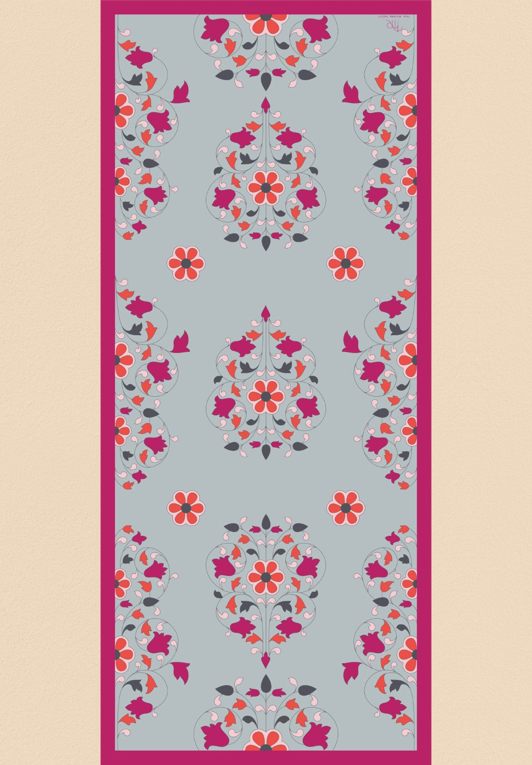 Bouquet Breeze Silk Dupatta