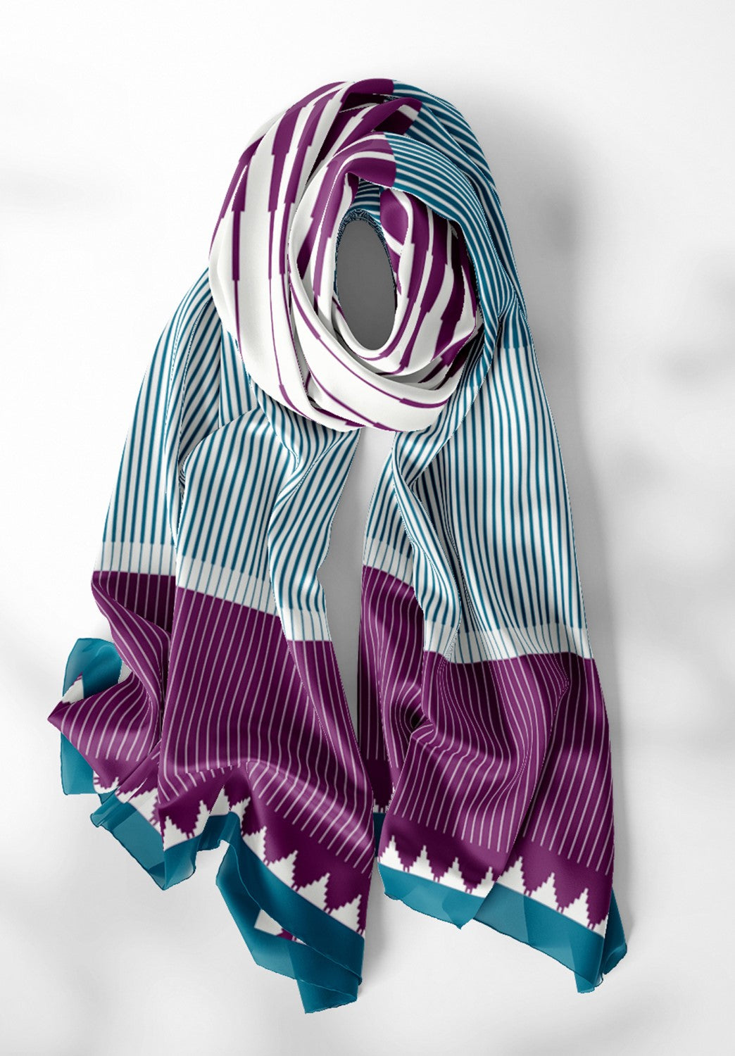 Temple Tales Silk Dupatta