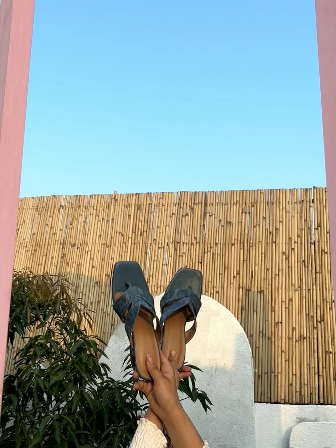 Flow Mules Ocean Blue