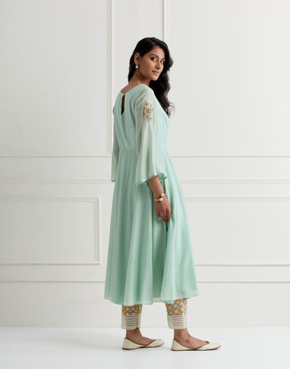 Farah Aqua Green Suit Set