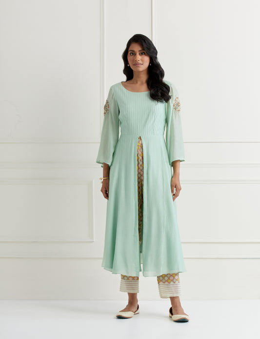 Farah Aqua Green Suit Set