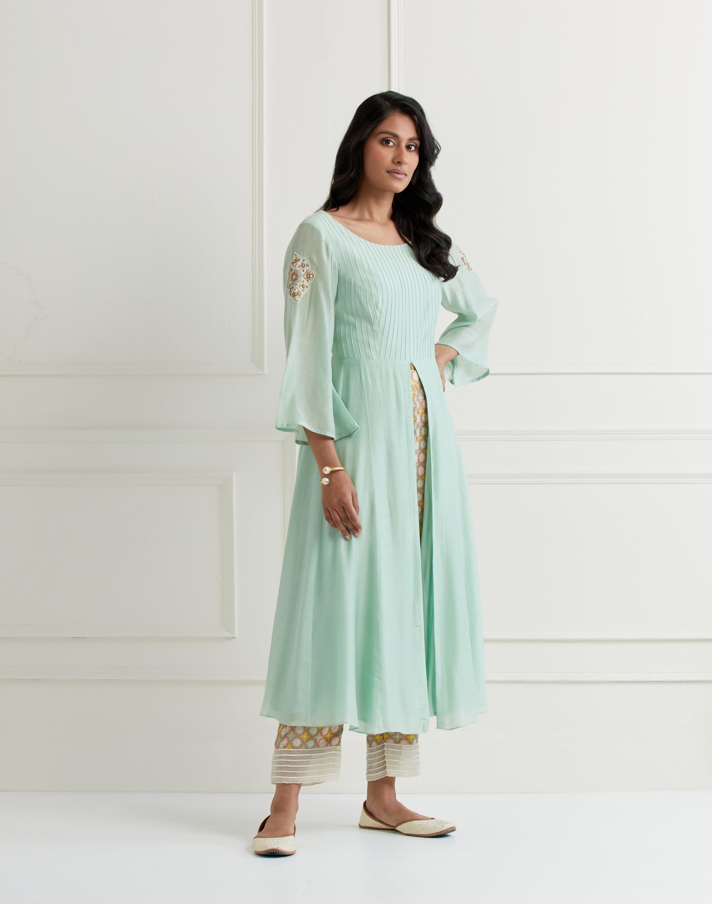 Farah Aqua Green Suit Set