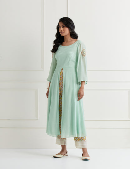 Farah Aqua Green Suit Set