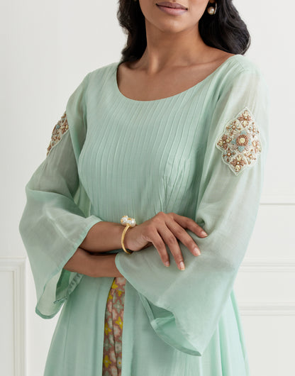 Farah Aqua Green Suit Set