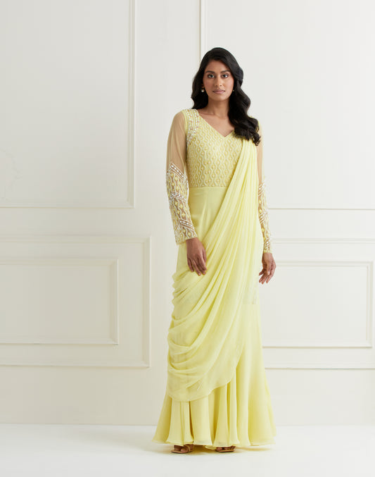 Safaa Draped Saree