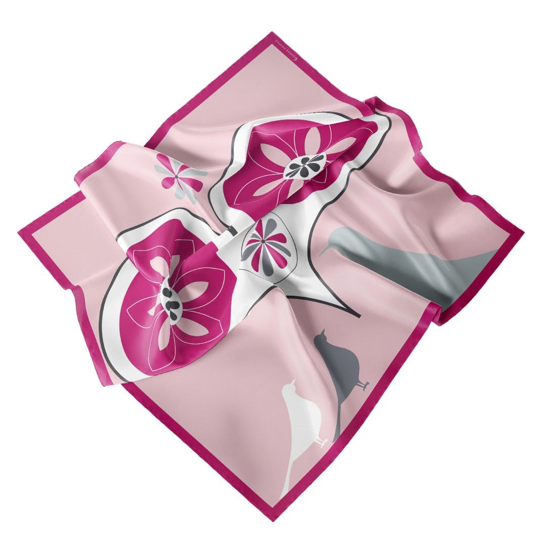 Heartflight Silk Scarf