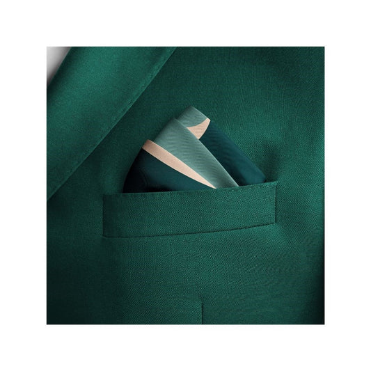 Green Oasis Silk Pocket Square