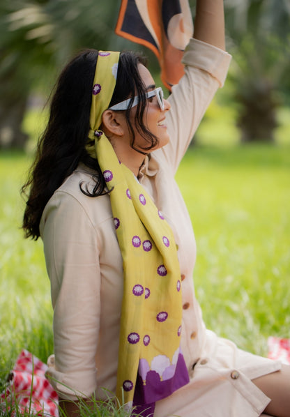 The Lotus Pond Silk Stole