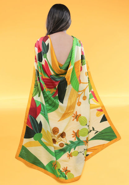 Tropical Paradise Silk Scarf