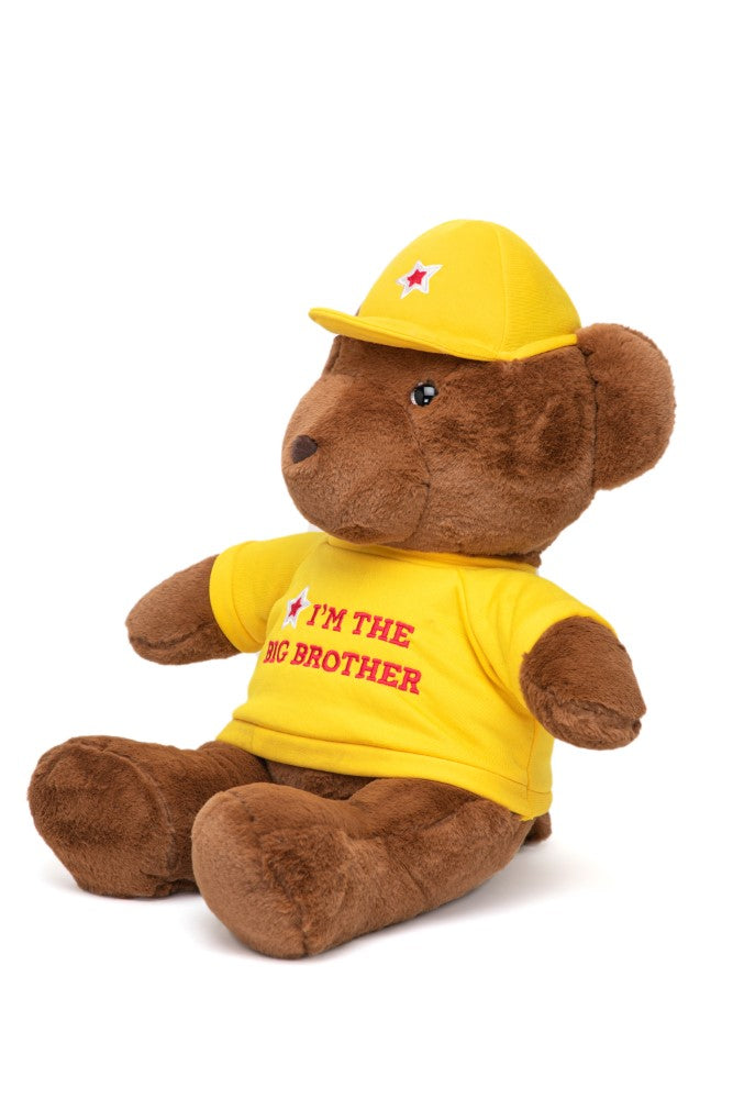 Albert - The Mysterious Bear -Yellow (With Tshirt And Cap)