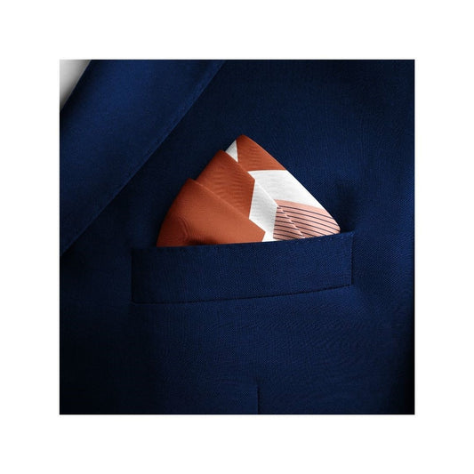 Navy Nebula Silk Pocket Square