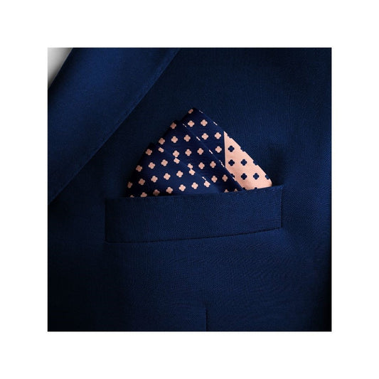 Midnight Garden Silk Pocket Square