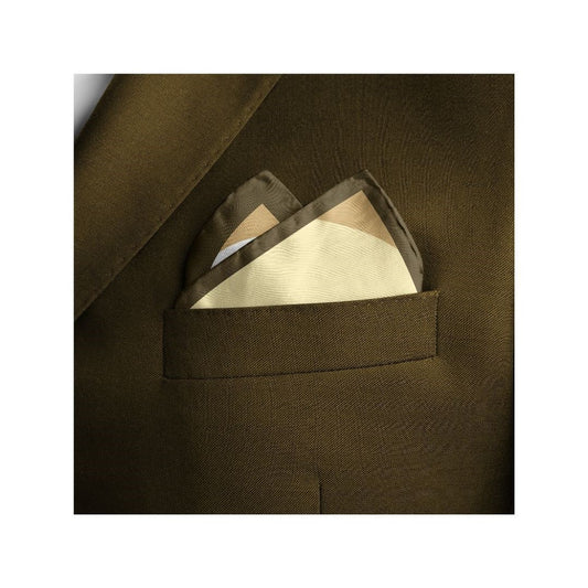 Spiraling Style Silk Pocket Square