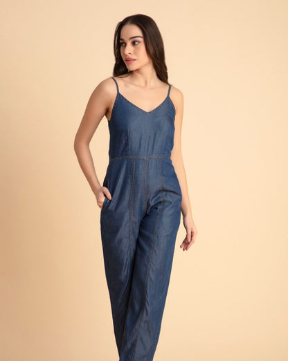 Blue Jumpsuit