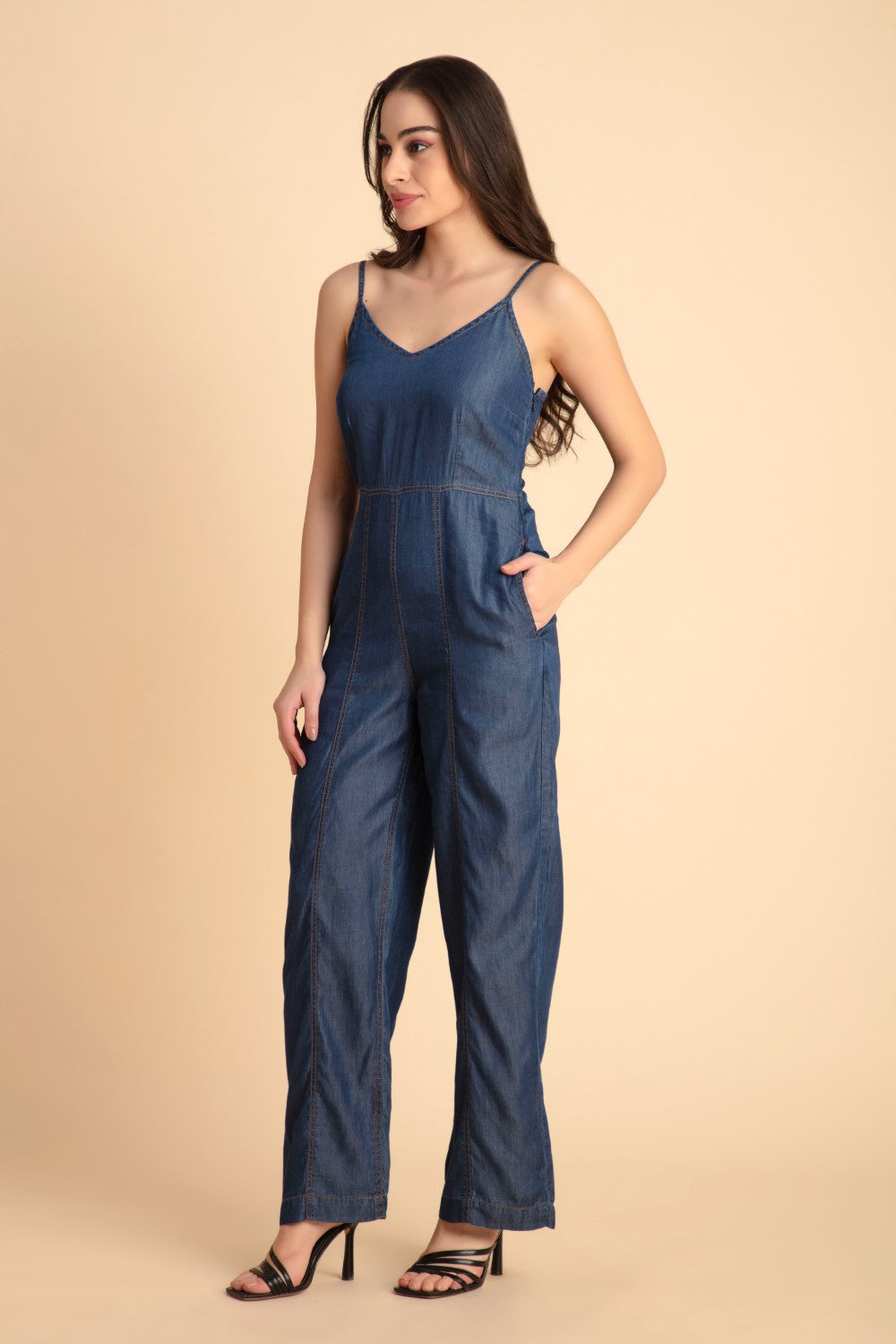 Blue Jumpsuit